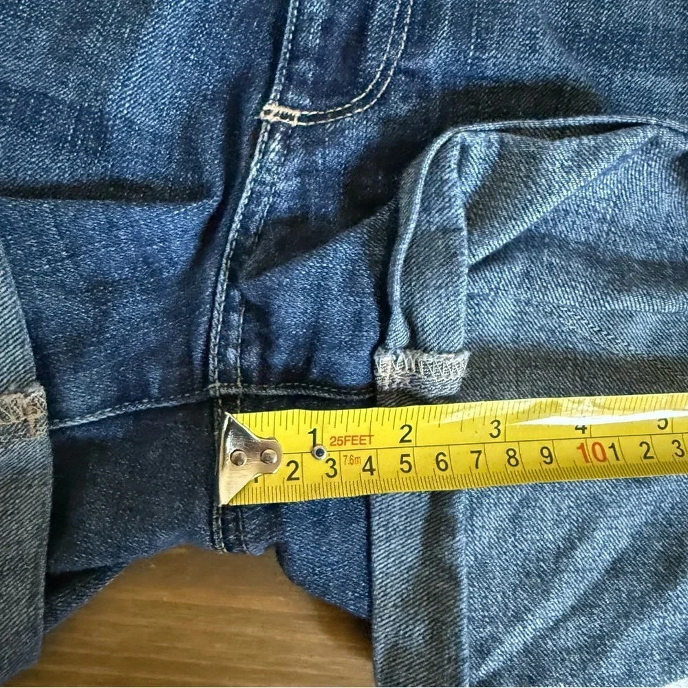 Paige Womens 28 Blue Jimmy Jimmy Roll Cuff Jean‎ Denim Shorts